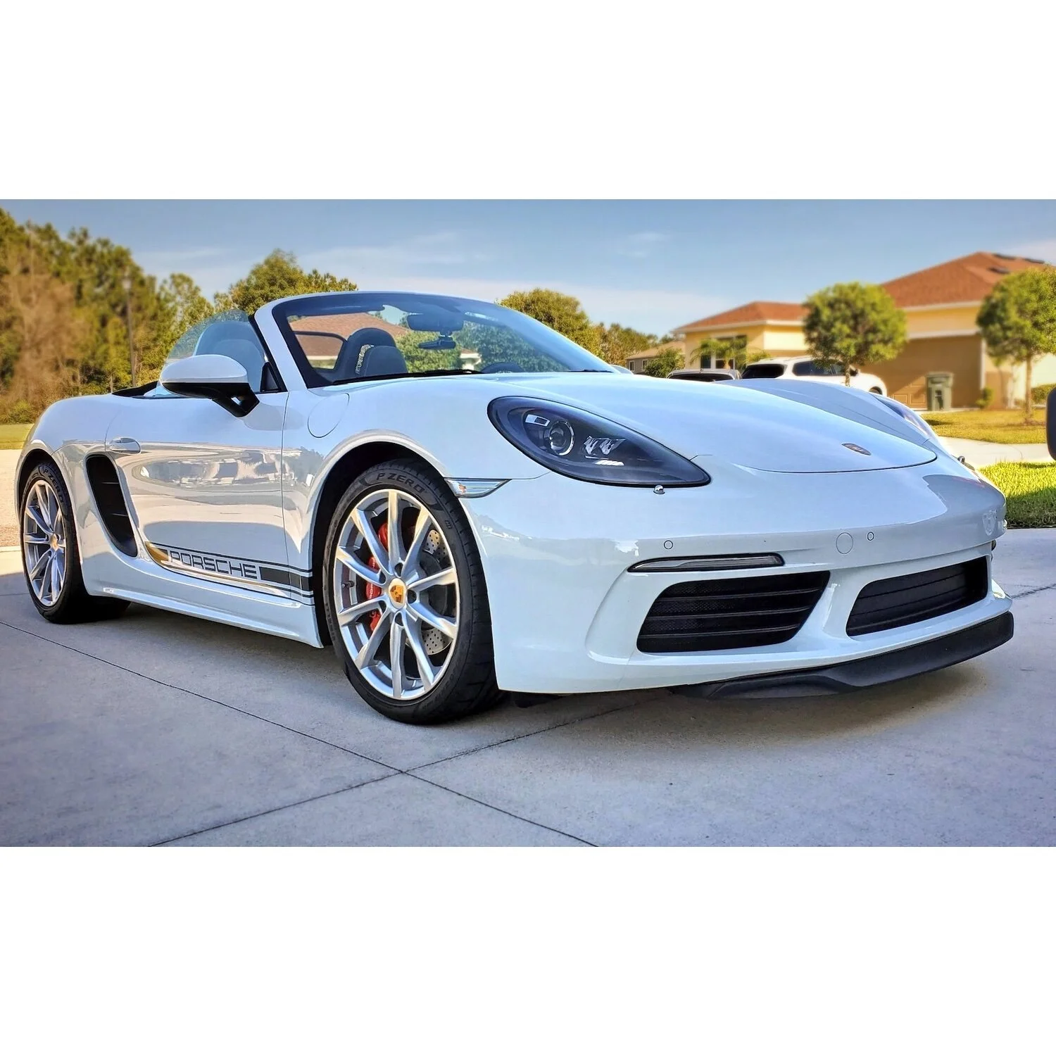 Porsche 718 Cayman & Boxster Front Lip Spoiler — Emc2design